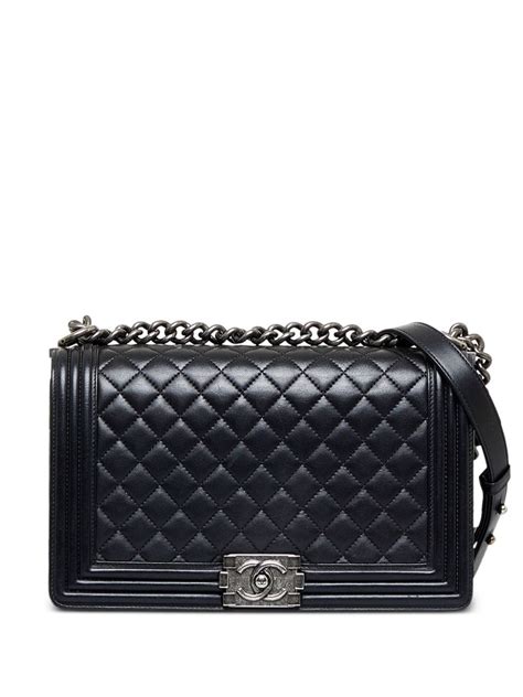 chanel boy bag farfetch